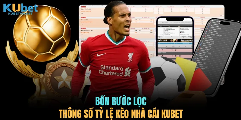 Bốn bước lọc thông số tỷ lệ kèo nhà cái KUBET